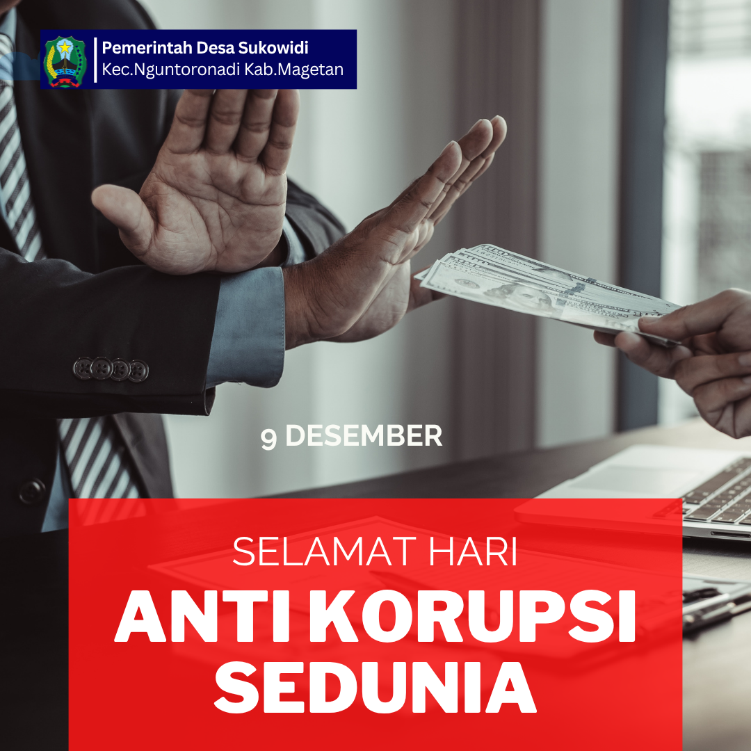 🎗️ SELAMAT HARI ANTI KORUPSI SEDUNIA
